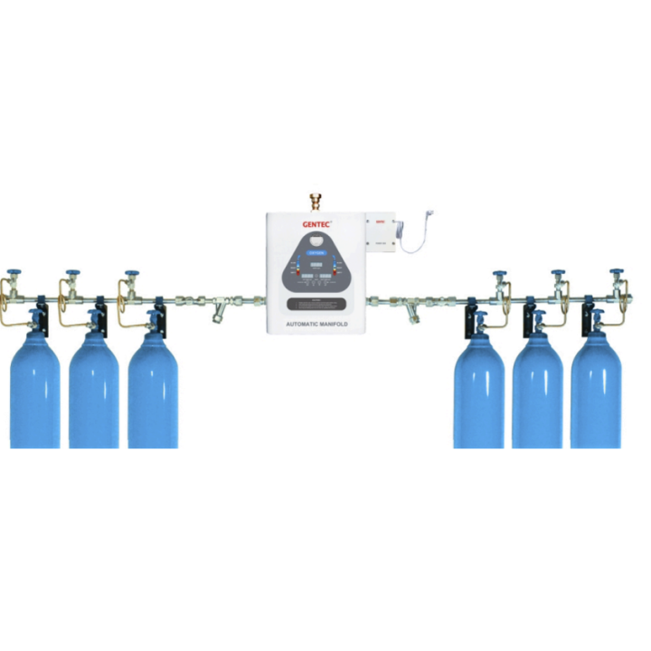 GM2-D|Hệ thống giàn gộp chia khí y tế tự động
